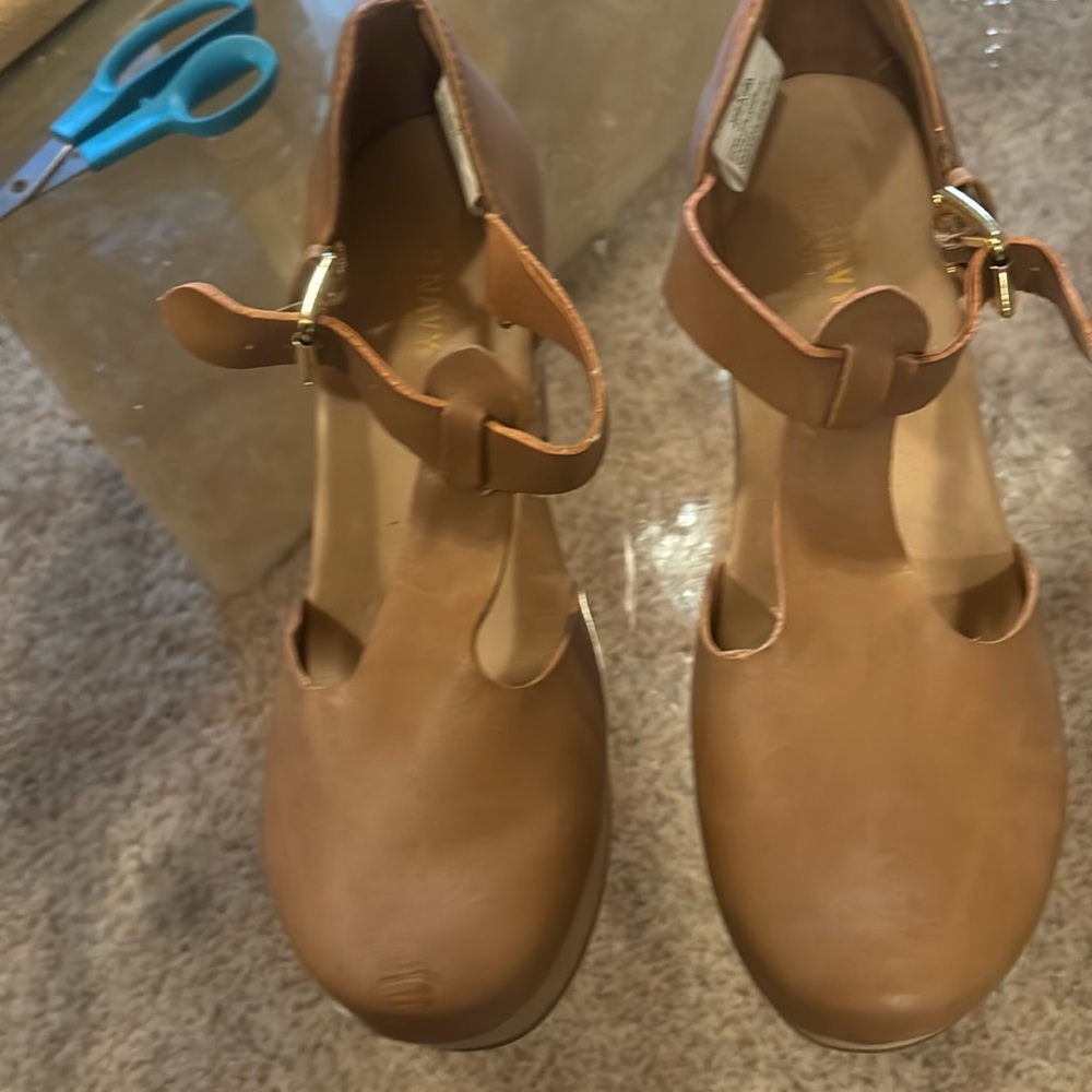 Brown Mary Jane Old Navy Heels